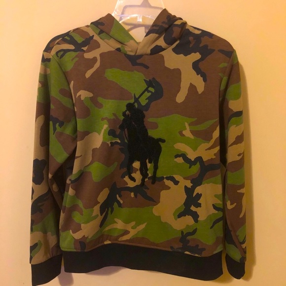 Polo Ralph Lauren Camouflage Hoodie - Picture 1 of 2